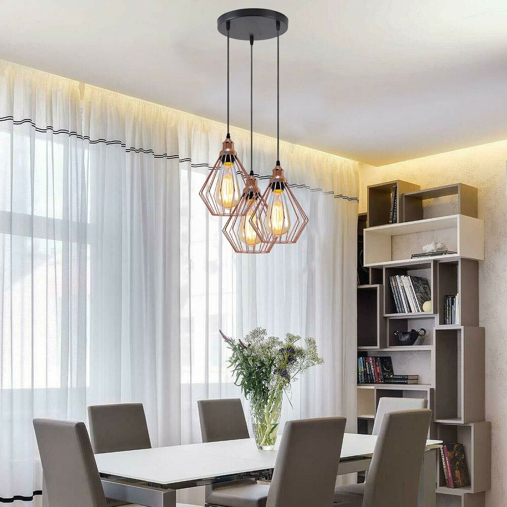 3 light Pendant Ceiling Light Fixture ~3776-3