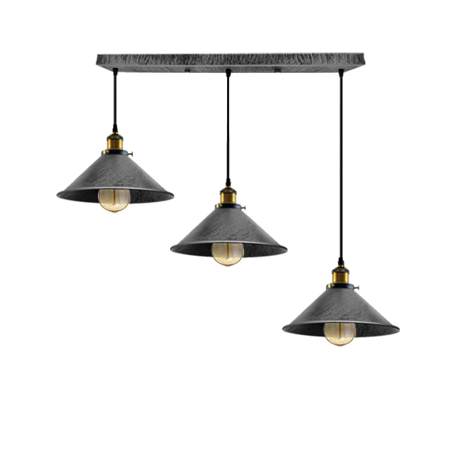 Industrial Metal Pendant Light Fixture ~6377