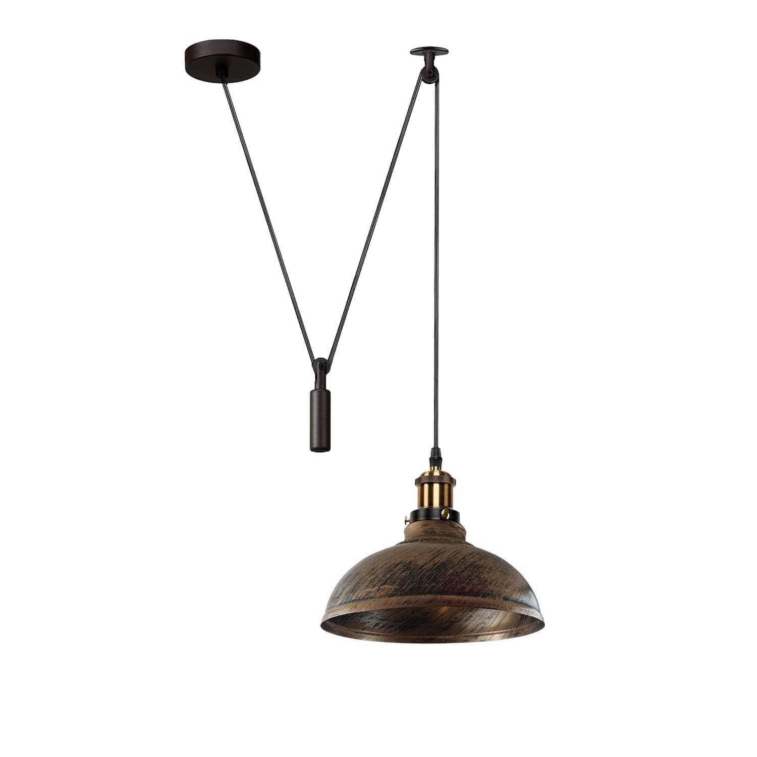 Industrial Metal Pendant Light Fixture ~6285
