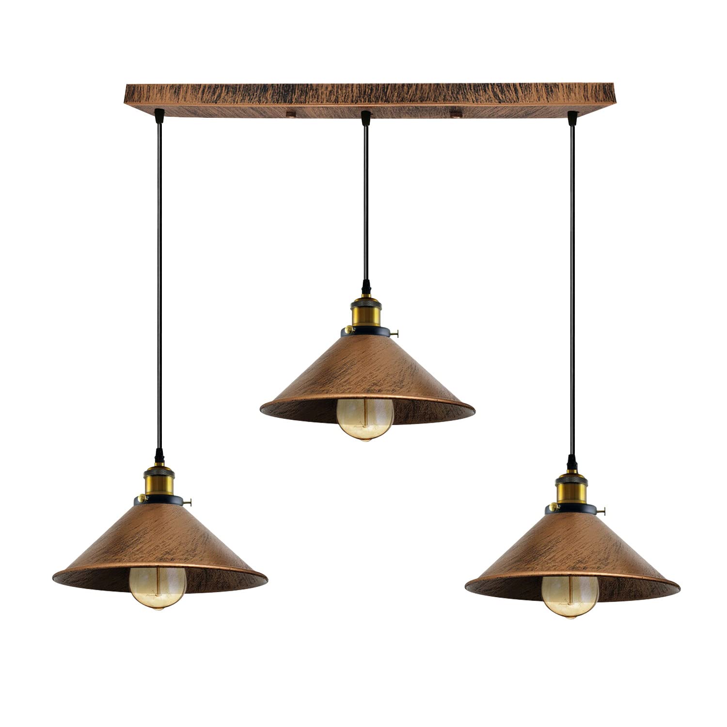 Industrial Metal Pendant Light Fixture ~6377