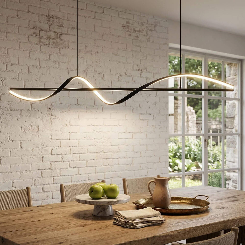 Lustre Onde Linéaire salle à manger