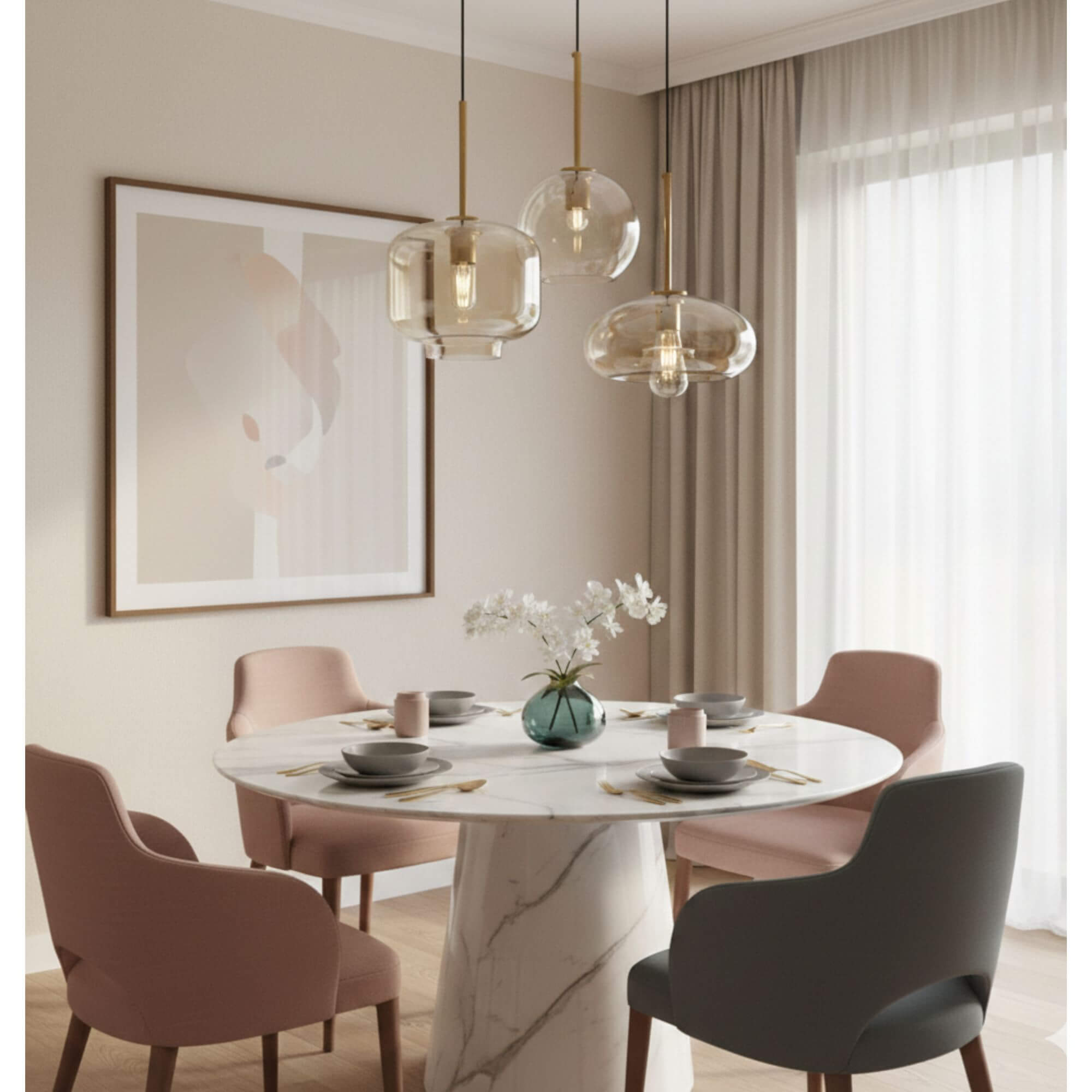 Lustre Suspendu Moderne Style Industriel salle à manger