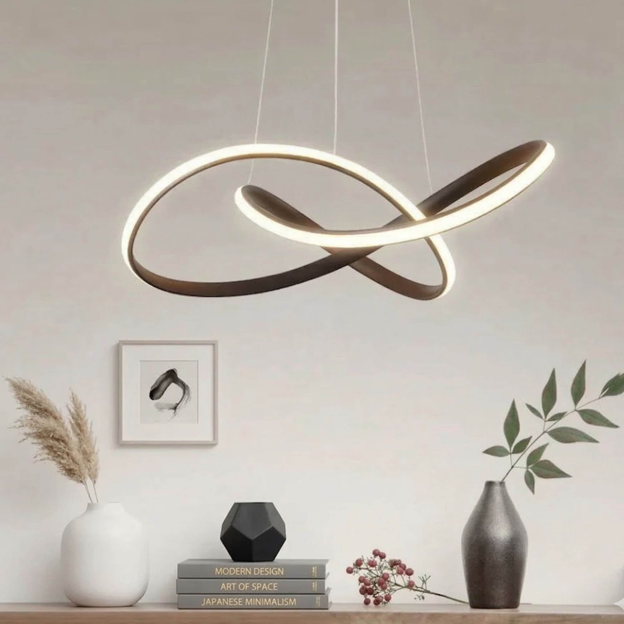 Suspension Infinity lumière déco