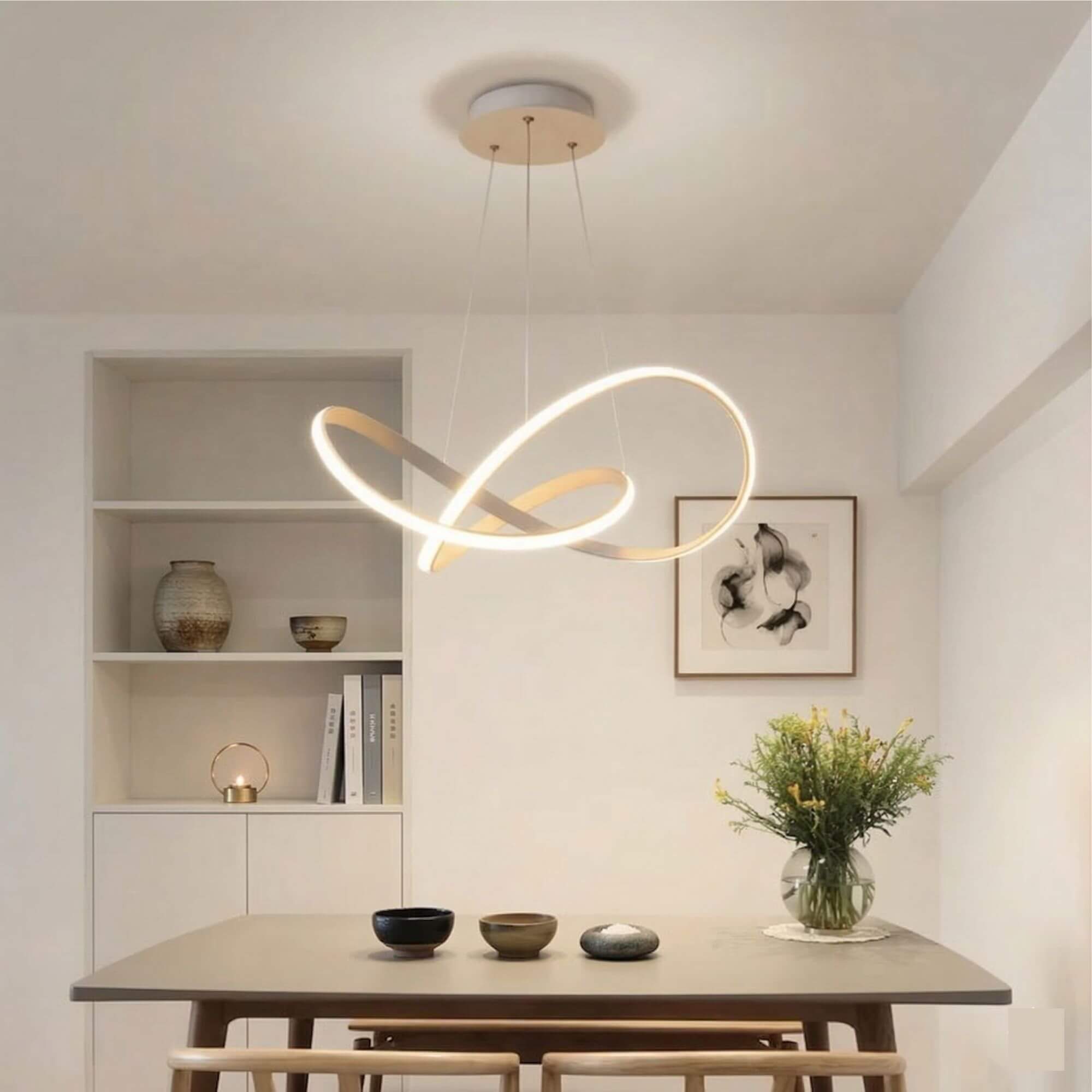 Suspension Infinity lumière salle à manger